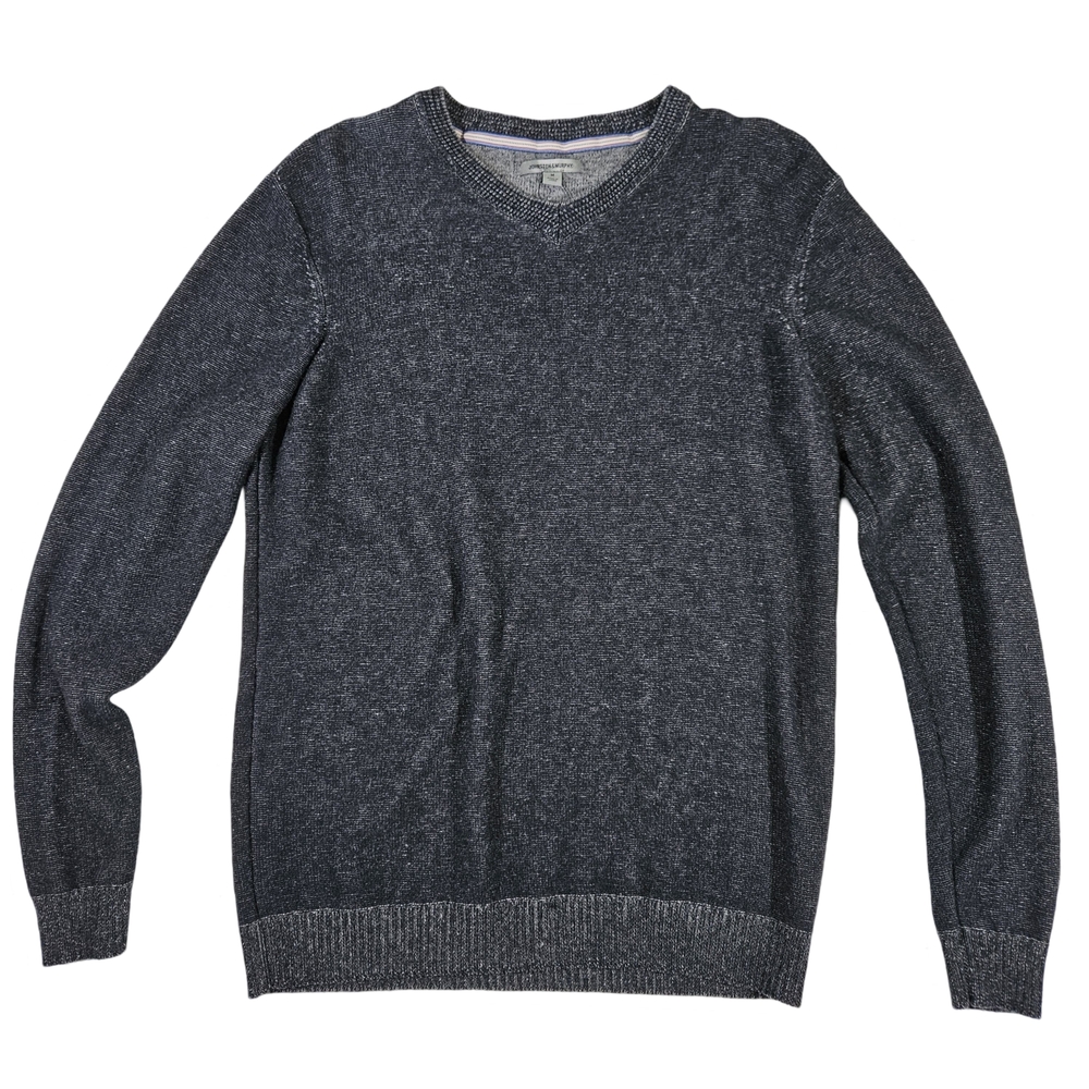 Johnston & Murphy Mens Wool Blend Sweater, Grey, Medium, NWOT